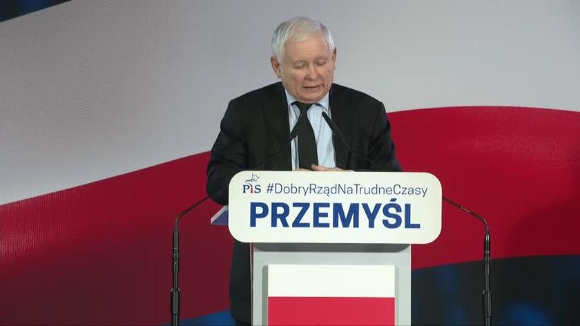 Kaczyński o "40 miesiącach w więzieniu pod zarzutem kradzieży torby" 