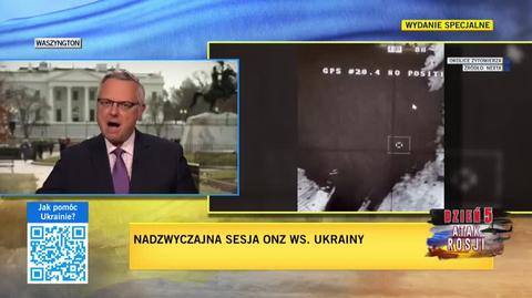 Jak przebiegała debata w ONZ i o czym mówił ukraiński ambasador? Relacja Marcina Wrony (wideo z 28.02.2022)