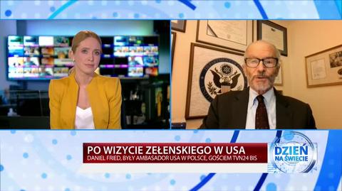 Były ambasador USA w Polsce: Zełenski został liderem i symbolem na miarę Winstona Churchilla