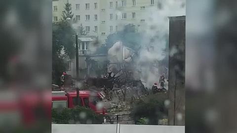 Wybuch w domu jednorodzinnym w Toruniu
