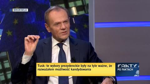 Tusk: Chcieli ograniczyć szansę mojego powrotu do polskiej polityki