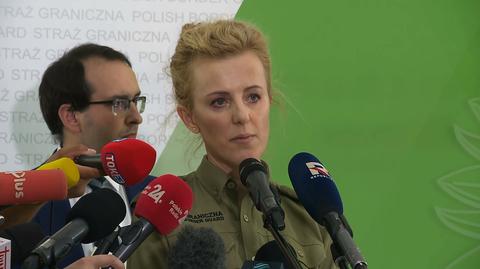 Rzeczniczka Straży Granicznej: patrol służb białoruskich oddał strzały w kierunku polskich żołnierzy