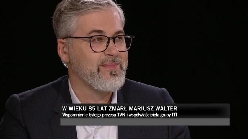 Michał Samul w programie specjalnym o Mariuszu Walterze
