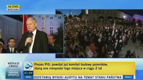 Jarosław Kaczyński dziękował Antoniemu Macierewiczowi