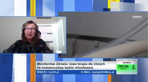 Cisowska: my tak naprawdę w takim covidzie żyjemy od czasu diagnozy mukowiscydozy u dziecka (materiał z 19.02.2022)