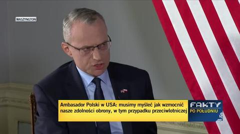 Magierowski: cały czas powtarzamy, że zależy nam na zwiększeniu liczby amerykańskich żołnierzy w Polsce