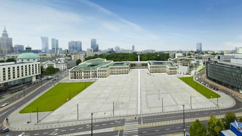 Gliński: decyzja o odbudowie Pałacu Saskiego dopełnia historyczne założenia architektoniczne