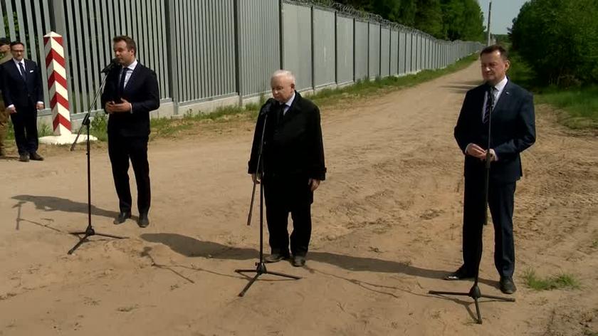 Kaczyński do reportera TVN24: jestem zmuszony traktować pana jako przedstawiciela Kremla