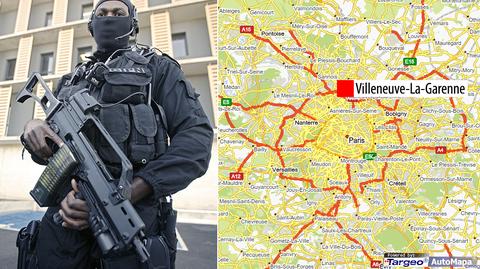 Francuskie media: napastnicy wdarli się do centrum handlowego pod Paryżem