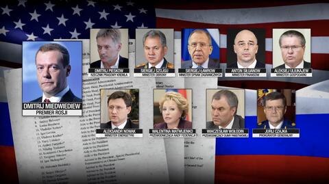 Rząd USA stworzył listę najbliższych ludzi z otoczenia Putina