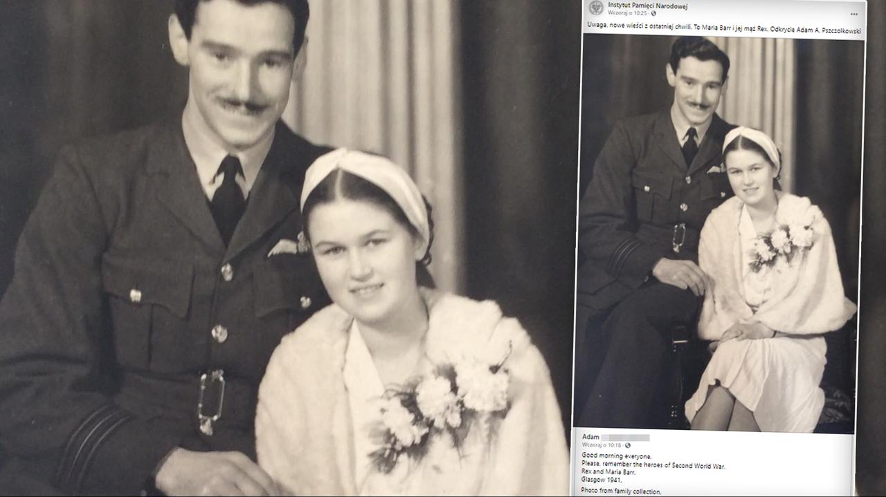 Poland's remembrance institute releases new photo of Maria Barr - TVN24
