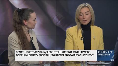 Wojciechowska: dziecko w kryzysie psychicznym potrzebuje pomocy natychmiast
