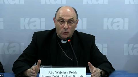 Abp Polak: Zwracam się do wszystkich skrzywdzonych i zgorszonych i proszę o przebaczenie