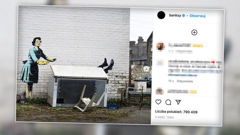 Banksy opublikował na Instagramie film o swoim pobycie w Ukrainie