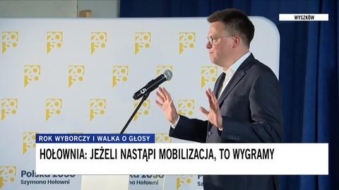 Hołownia: Naszym celem jest przekonanie tych, którzy mówią "nie wiem, na kogo zagłosuję". W nich jest nasza siła