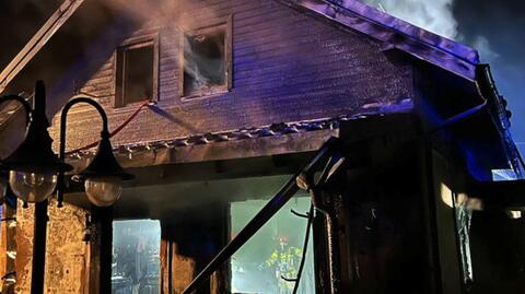 Prokuratura o śledztwie po pożarze domu w Choroszczy (28.02.2023)
