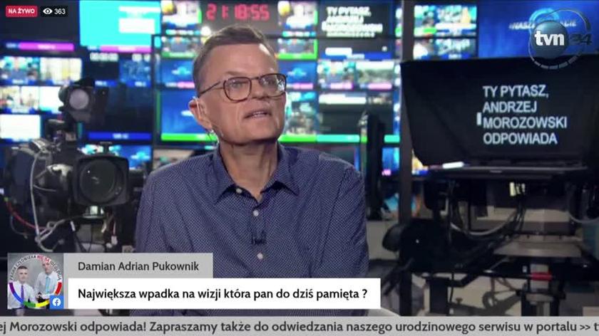 Jaka była największa wpadka Andrzeja Morozowskiego?