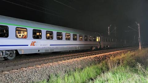 Ewakuacja 300 pasażerów z pociągu relacji Berlin-Warszawa