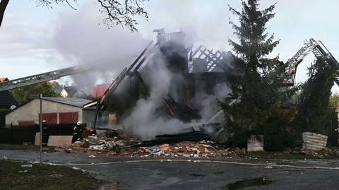 Wybuch gazu w domu w Kostrzynie nad Odrą. Dwie osoby poszkodowane 