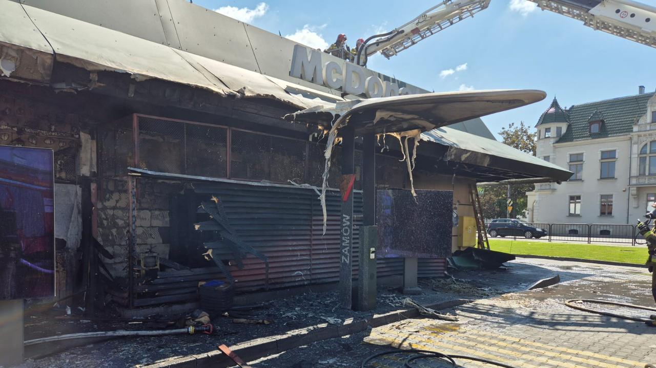 Pożar w restauracji. Godzina akcji i pół miliona strat 