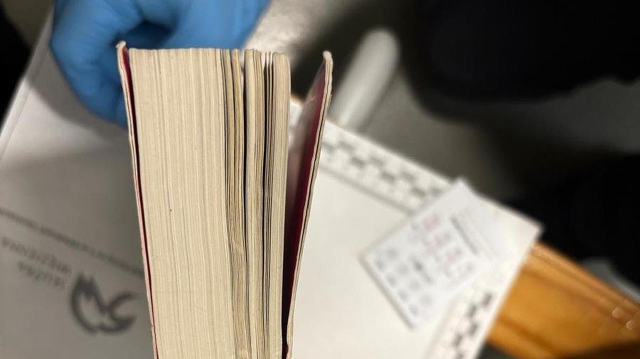 Książka z dopalaczami. 50-latka chciała ją przemycić do więzienia