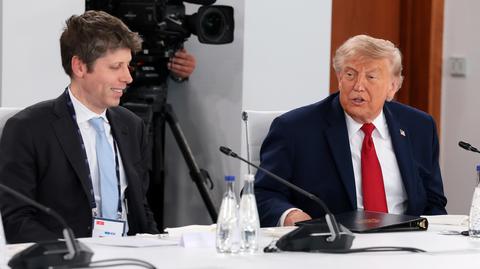 Sam Altman i Donald Trump