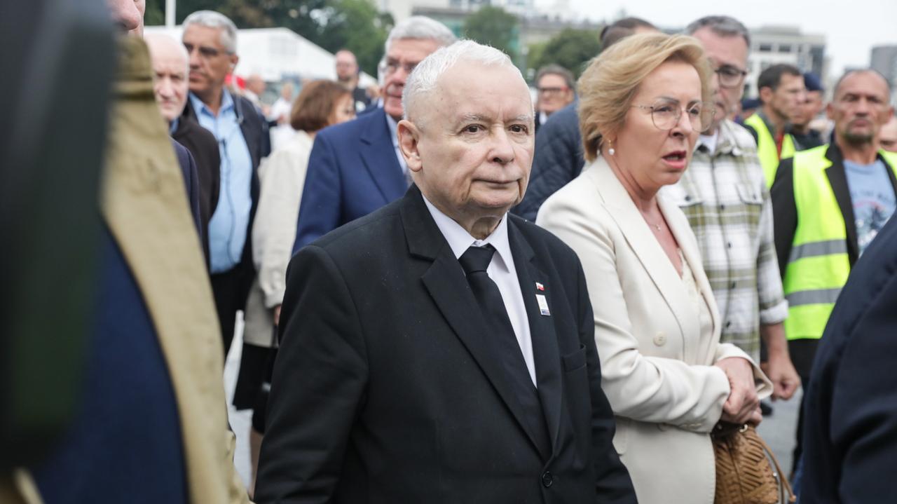 Kaczyński o protestujących: śmieci po Służbie Bezpieczeństwa