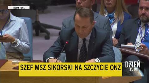 Sikorski: Rosja robi ukraińskim dzieciom to, co naziści Polakom i Rosjanom