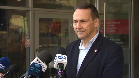 Sikorski: staram się przekonywać do mojej misji, do mojej kandydatury