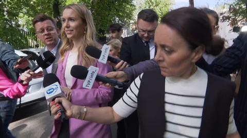 Rzeczniczka Nawrockiego unika odpowiedzi na pytania