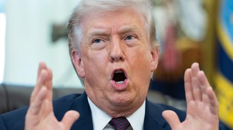 Prezydent USA Donald Trump