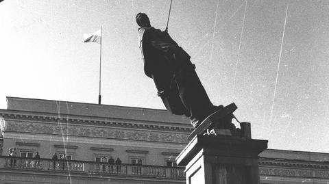 Pomnik Feliksa Dzierżyńskiego trafił do muzeum