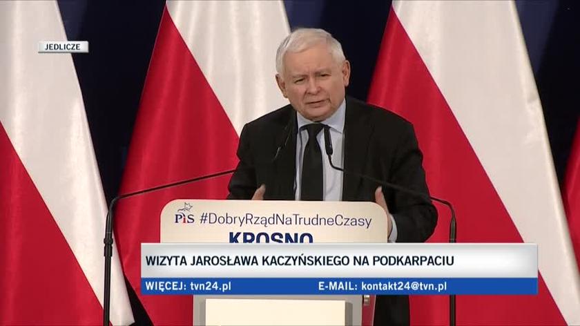 Kaczyński: pewien młody poseł, że tak powiem, nie dał rady
