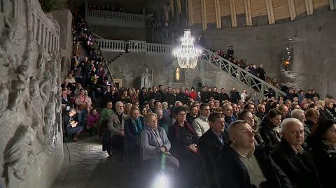 Pasterka w Kopalni Soli już się odbyła. O poranku i 101 metrów pod ziemią