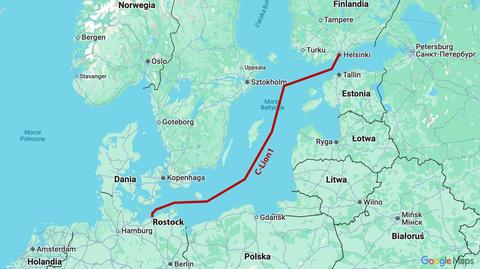 Kabel C-Lion 1 na dnie Bałtyku