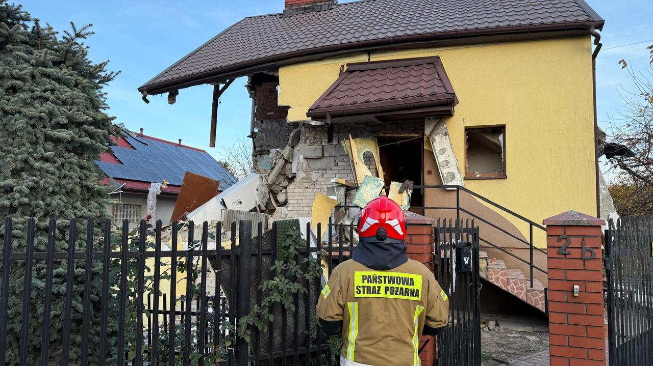 Wybuch gazu, trzy osoby poparzone