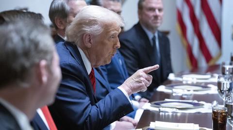Trump przestrzega Iran przed planami pozyskania broni jądrowej