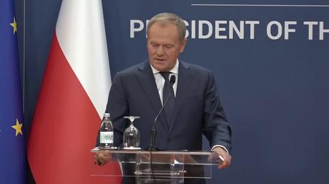 Tusk: zdecydowałeś się na rozmowy ze mną, chociaż miałeś bardzo atrakcyjną politycznie propozycję w tym samym czasie