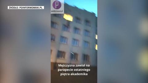 Toruń. 23-latek spadł z trzeciego piętra akademika 