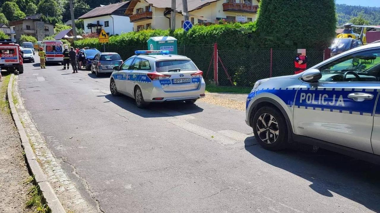 Na drodze leżał 12-latek, a obok hulajnoga