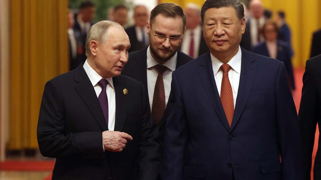 Władimir Putin i Xi Jinping