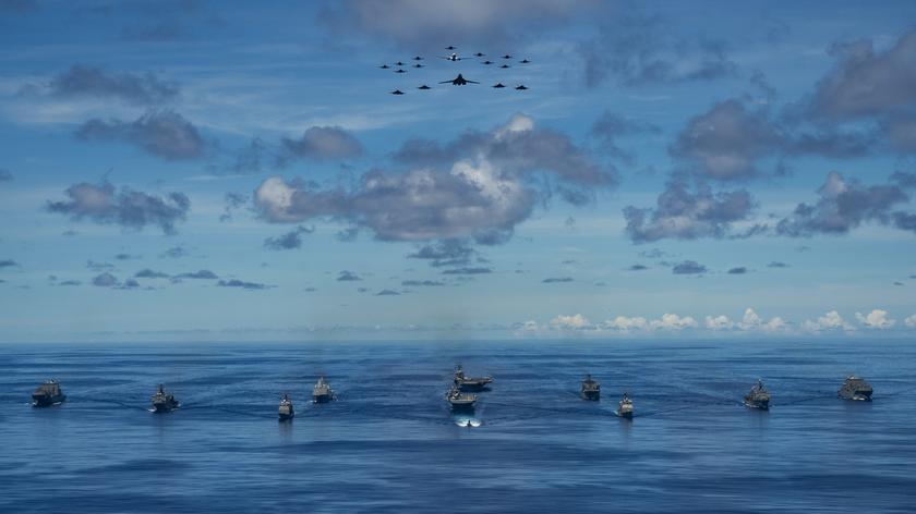 Wspólne ćwiczenia morskie USA i Japonii, 2018 rok
