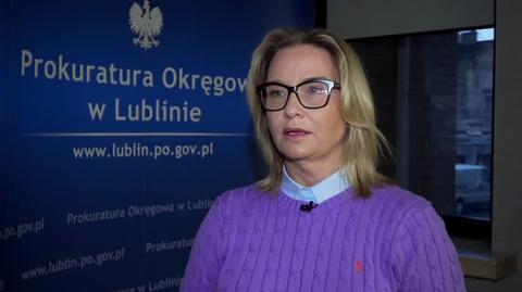 Agnieszka Kępka, rzeczniczka Prokuratury Okręgowej w Lublinie: mówimy o ewentualnym nadużyciu uprawnień lub niedopełnieniu obowiązków przez prezesa stadniny 