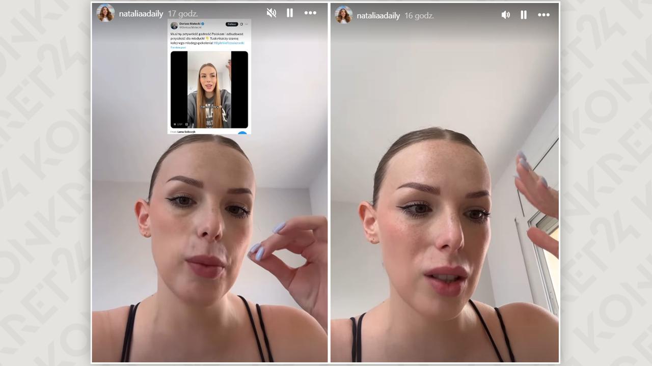 "Nie mam z tym nic wspólnego". Film influencerki wykorzystano do politycznej agitacji