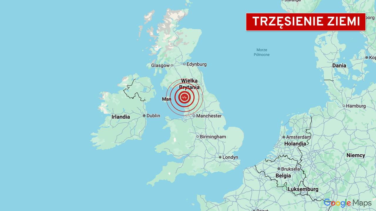 Trzęsienie ziemi w Wielkiej Brytanii. "Myślałem, iż coś spadło na dom"