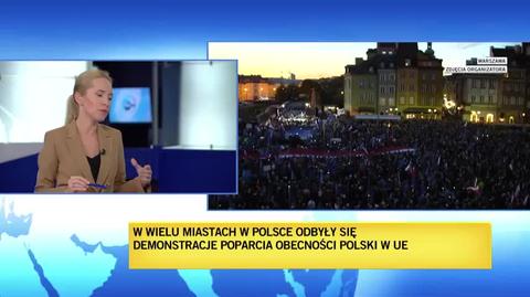 Pro-EU demonstration in Warsaw gathered more than 100,000 people