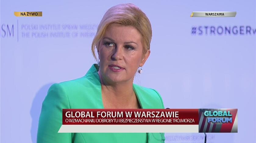Prezydent Chorwacji na Global Forum 2017