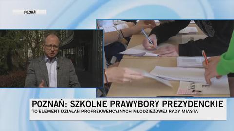 Poznań. Prawybory prezydenckie w szkołach