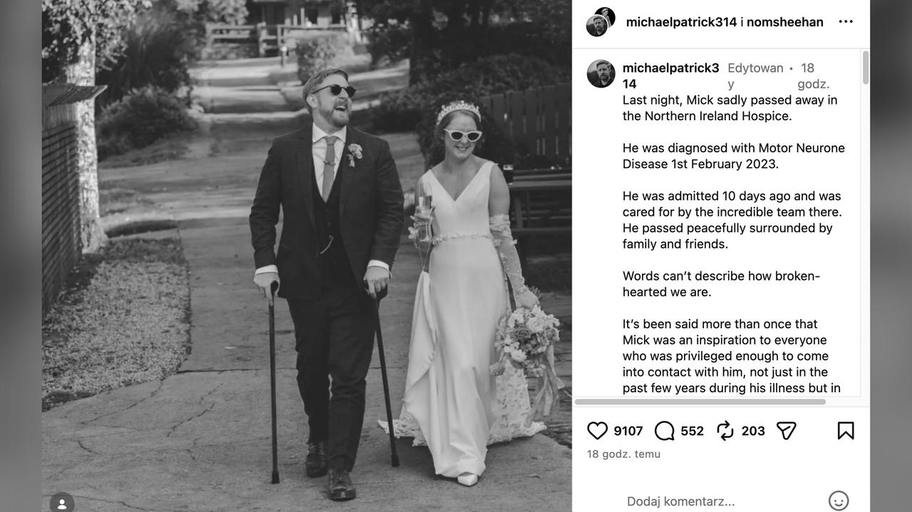 Nie żyje aktor Michael Patrick. Miał 35 lat