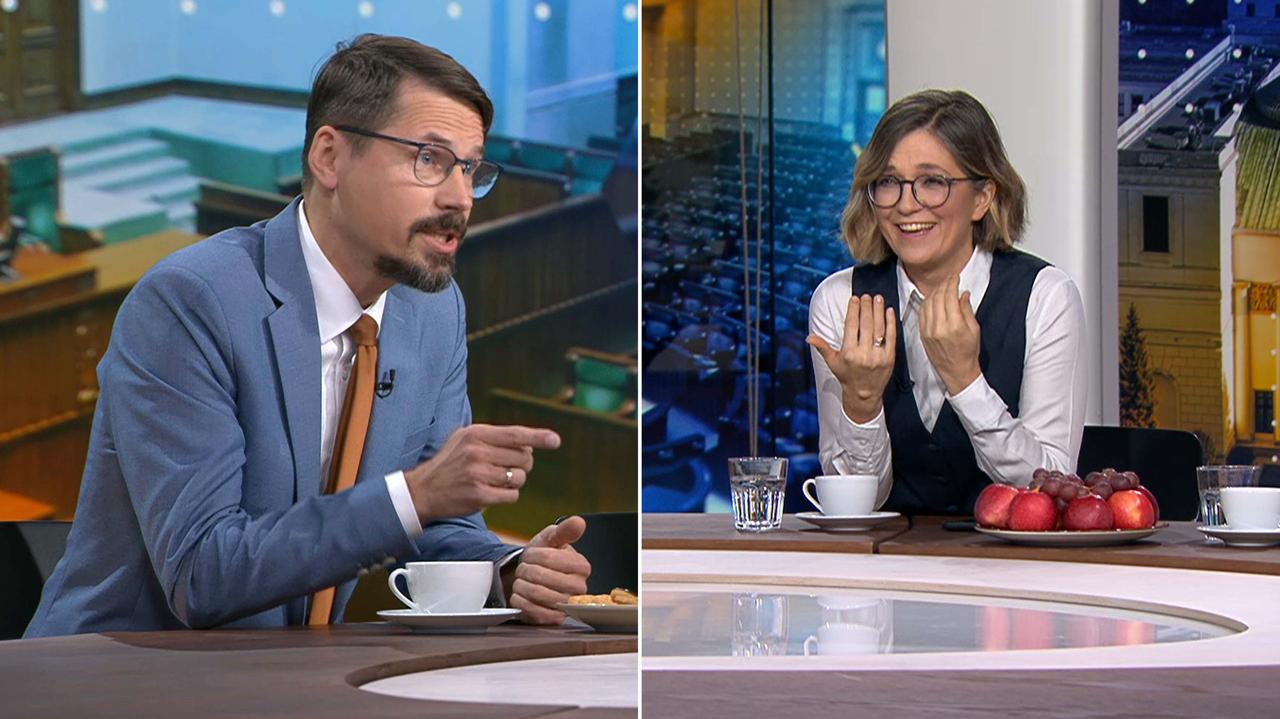 "Macie krew na rękach", "niech się pan ode mnie odczepi". Spięcie w studio TVN24